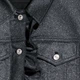 Джинсовая куртка женская H&M 0594601 32 Черная (KAY2000001297810) - изображение 2