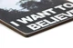 Дерев'яний постер Wood Posters "The X-Files. I want to believe" (A4 формат, фанера) (pvf0125) - зображення 4