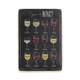 Деревянный постер Wood Posters "Types of wine" (A4 формат, фанера) (pva0071) - изображение 1