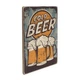 Дерев'яний постер Wood Posters "Cold beer. Blue background" (A1 формат, фанера) (pva1091) - зображення 2