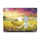 Чехол пластиковый для MacBook Air 13 M1 A2337 2020 Рик и Морти / Rick and Morty - изображение 1