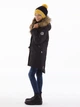 Подростковое зимнее пальто для девочки Huppa Vivian 1 12490120-00009 152 см Черное (4741468795782) - изображение 7