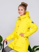 Подростковое демисезонное пальто для девочки Huppa Janelle 18020014-70002 146 см Желтое (4741468808086) - изображение 5