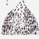Верхняя часть купальника женская H&M 0492899007 34 (B65) Белый/Леопардовый принт (ST2000000832837) - изображение 3