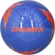 Мяч футбольный (size 4, 62-64 см окружность) Demix Синий с оранжевым - изображение 1