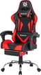 Кресло геймерское Defender Pilot Black-Red (64354) - изображение 1