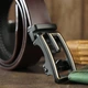 Ремень мужской из натуральной кожи Vintage leather-20288 115 см Коричневый - изображение 10