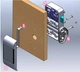 Замок мебельный электронный с фиксированным RFID доступом 19R01SL - изображение 4