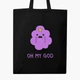 Эко сумка шоппер Время приключений Принцесса пупырка (Adventure Time Lumpy Space Princess) (9227-1575) 41x35 см Черный - изображение 1