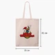 Еко сумка шопер Вуді Вудпекер (Woody Woodpecker) (9227-2870) 41x35 см Бежевий - зображення 5
