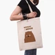 Еко сумка шопер Вся правда про ведмедів (We Bare Bears) (9227-2900) 41x35 см Бежевий - зображення 2