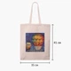 Еко сумка шопер Вінсент Ван Гог (Vincent van Gogh Absine the refined) (9227-2957) 41x35 см Бежевий - зображення 5