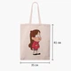 Еко сумка шопер Гравіті Фолз Мейбл Пайнс (Gravity Falls Mabel Pines) (9227-2625) 41x35 см Бежевий - зображення 5