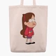 Эко сумка шоппер Гравити Фолз Мейбл Пайнс (Gravity Falls Mabel Pines) (9227-2625) 41x35x8.5 см Бежевый - изображение 1