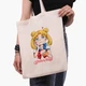 Еко сумка шопер Сейлор Мун (Sailor Moon) (9227-2917) 41x35 см Бежевий - зображення 3