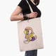 Еко сумка шопер Луні Тюнз Лола Банні (Looney Tunes Lola Bunny) (9227-2885) 41x35 см Бежевий - зображення 2