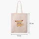 Еко сумка шопер Амонг Ас Покемон Пікачу (Among Us Pokemon Pikachu) (9227-2419) 41x35 см Бежевий - зображення 5