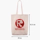 Эко сумка шоппер Роблокс (Roblox) (9227-1708) 41x35x8.5 см Бежевый - изображение 6