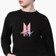 Свитшот для девочек БТС (BTS) (9509-1081) 122-128 см Черный - изображение 2
