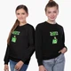 Свитшот для девочек Билли Айлиш (Billie Eilish) (9509-1207) 134-140 см Черный - изображение 4