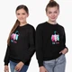Свитшот для девочек ТикТок (TikTok Harley Quinn) (9509-1646) 134-140 см Черный - изображение 4