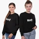 Свитшот для девочек Билли Айлиш (Billie Eilish) (9509-1211) 134-140 см Черный - изображение 4
