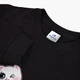 Свитшот для девочек Лайк Кот (Likee Cat) (9509-1595) 134-140 см Черный - изображение 5