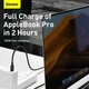 Кабель Type-C на Type-C BASEUS Superior Series Fast Charging Data Cable (2M, 5A, 100W). Black - изображение 6