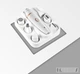 Электробритва женская электрическая для сухого и влажного бритья с триммером 7в1 Kemei Белая (KM-375) - зображення 11