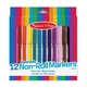 Набор фломастеров 12 шт Non-Roll Markers Melissa & Doug - изображение 1
