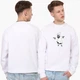 Свитшот мужской Скелет (Skeleton) (8771-2085) Белый S - изображение 2