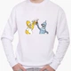 Свитшот мужской Футурама и Сипсоны (Futurama and The Simpsons) (8771-2037) Белый L - изображение 1