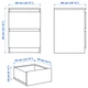Прикроватная тумба IKEA MALM 40х55 см белый 802.145.49 - изображение 5
