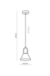 Люстра підвісна TK Lighting Vichy 2395 - изображение 2