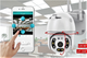 Уличная 2Mp IP66 IP WIFI камера видеонаблюдения IPTZ с удаленным доступом онлайн с блоком питания - изображение 2