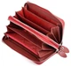 Жіночий шкіряний гаманець клатч на дві блискавки ST Leather (ST238-2) 98422 Бордовий - зображення 3