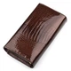 Кошелек женский кожаный ST Leather (S8001A) 98278 Коричневый - изображение 2