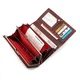 Кошелек женский кожаный ST Leather (S8001A) 98274 Бордовый - изображение 4