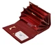 Женский кожаный кошелек с визитницей ST Leather (S9001A) 98285 Красный - изображение 5
