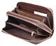 Женский кожаный кошелек клатч на две молнии ST Leather (S5001A) 98250 Коричневый - изображение 2