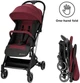 Прогулянкова коляска Kinderkraft Indy Burgundy (KKWINDYBRG0000) - зображення 7