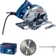 Пила дисковая GKS 140, ручная, 1400Вт, 184мм, 20мм, 3.7кг + Пильный диск Eco for wood (0.601.6B3.020) - изображение 10