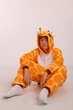 Пижама кигуруми мужская Kigurumi Жираф Взрослая и подростковая Оранжевый М 155-165 см. (1042/1) - изображение 4
