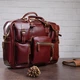 Дорожня сумка-портфель Vintage 14776 Бордова - зображення 8