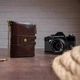 Мужской кожаный кошелек Vintage 8,5х12х3 см 000155090 - изображение 6
