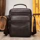 Мужская кожаная сумка Vintage 24,5х20х8,5 см 000155005 - изображение 5
