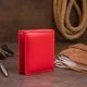 Комплектний жіночий вертикальний гаманець ST Leather з натуральної шкіри червоного кольору для карт (bg192fash59) - зображення 13