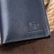 Мужской кожаный кошелек GRANDE PELLE 9,5х10х2 см 000155907 - изображение 9