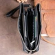 Комфортний та місткий чорний клатч для документів ST Leather з натуральної шкіри (bg192fash46) - зображення 10