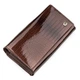 Кошелек женский ST Leather 18431 (S9001A) лакированная кожа Коричневый - изображение 1